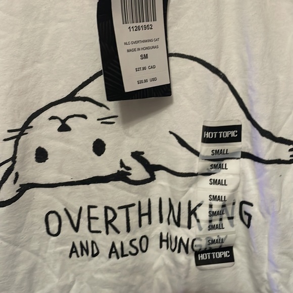 Hot Topic Overthinking Tee - Picture 2 of 4